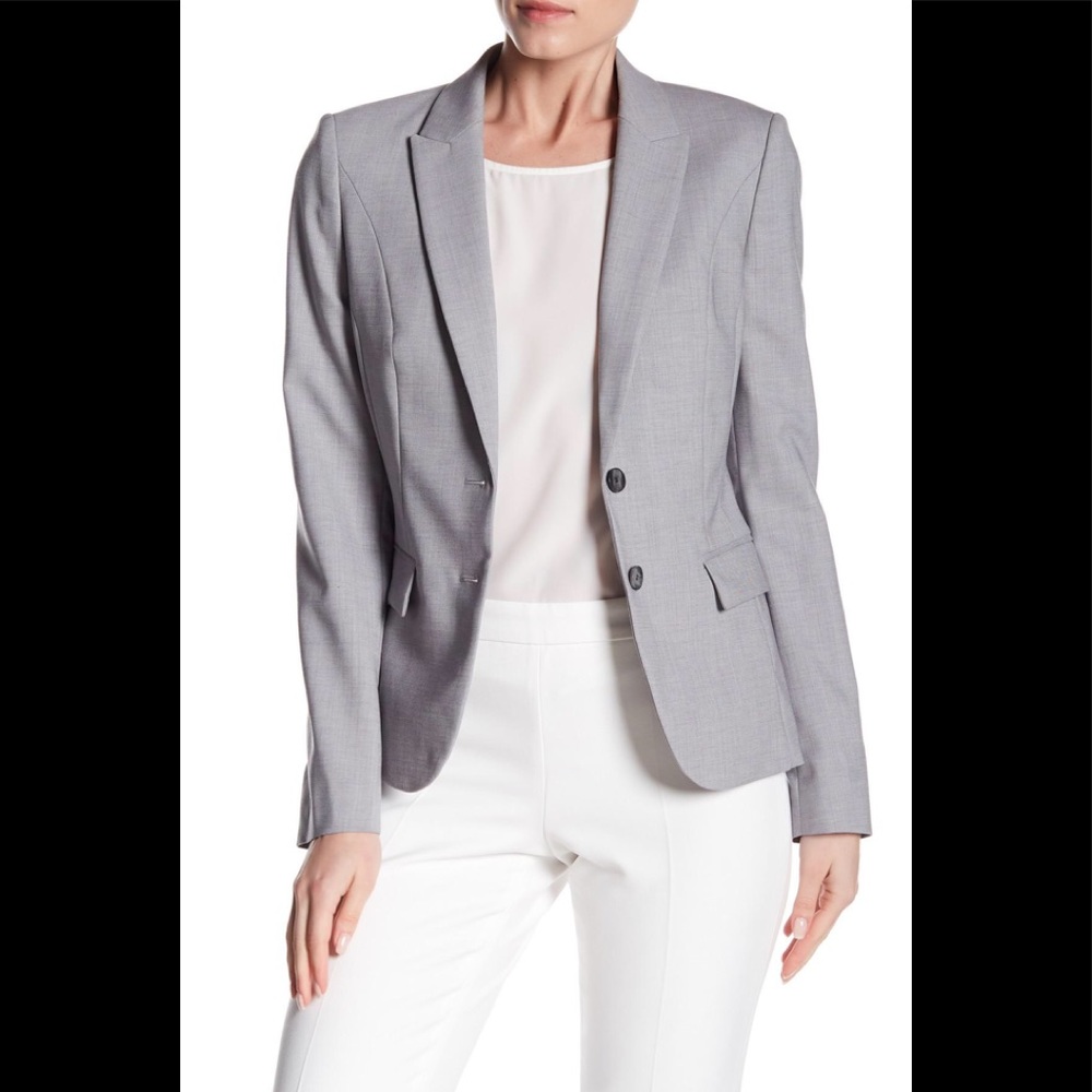 BOSS Jimelana Stretch Wool Suit Jacket